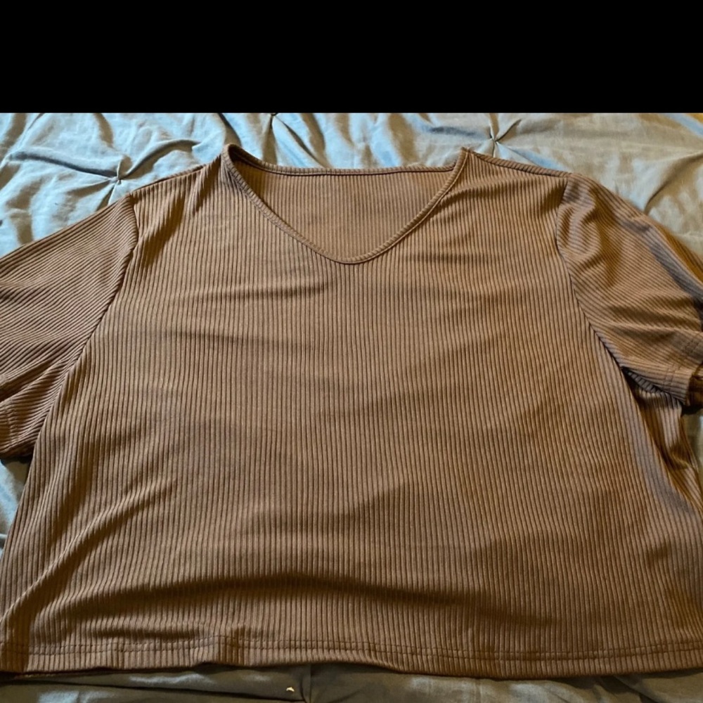 Plus size crop top